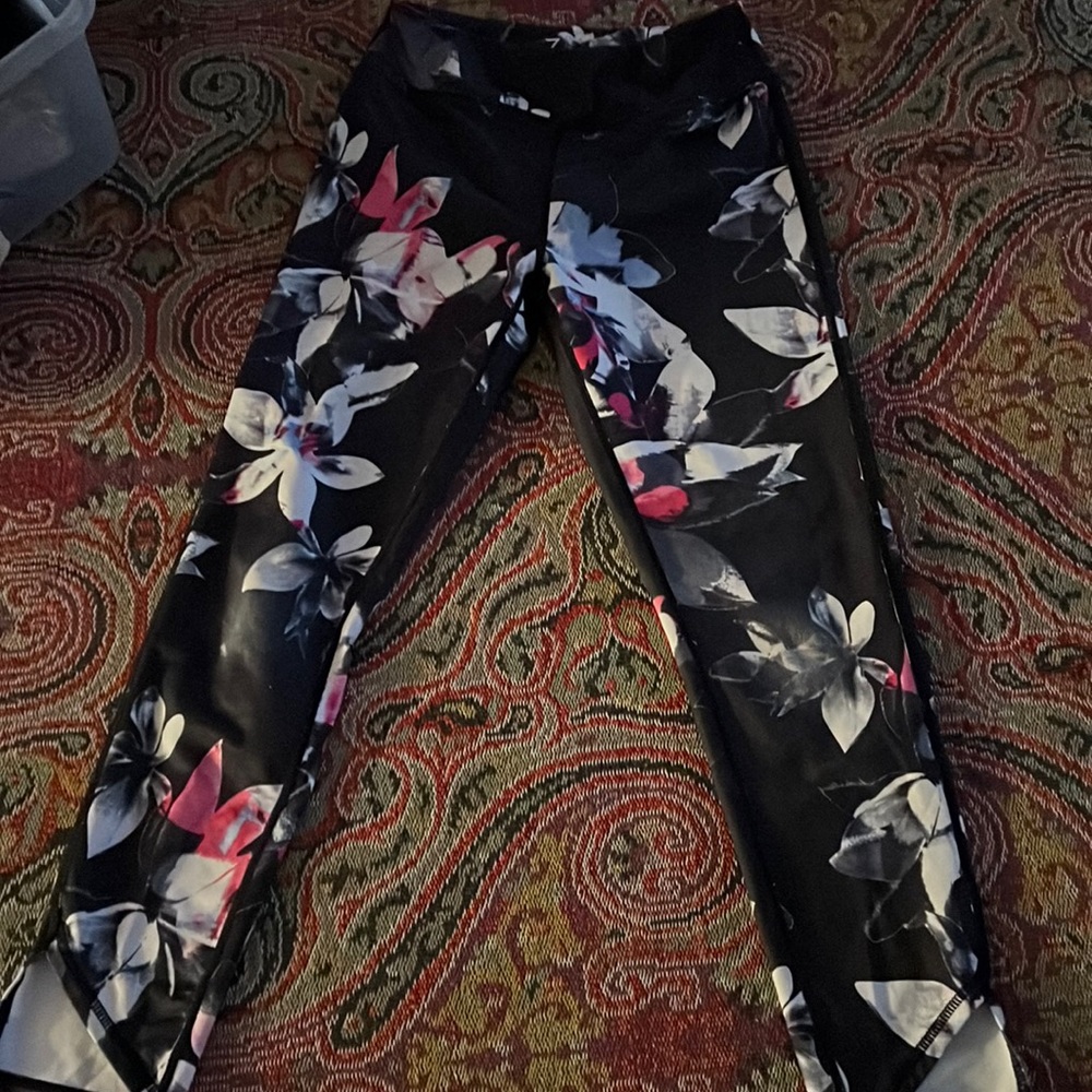 Zella girls floral leggings - 10-12